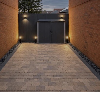 Side Passage Makeover — after